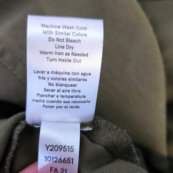 Versatile Green Cargo Style Dress Size 10 - Picture 7 of 7